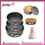 Cake Tray Set(3pcs)-Removable Sides (Springform)