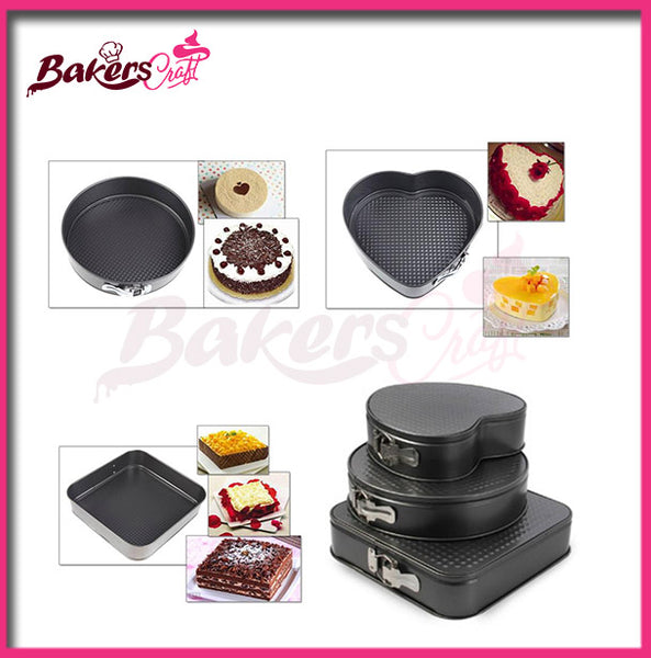 Buy Omega Aluminium Cake Mould - Heart Shaped 1, Durable, Multipurpose, For  Baking Use Online at Best Price of Rs 265 - bigbasket