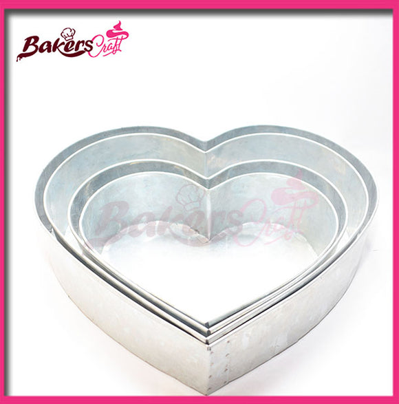 Baking Tray Heart Shaped (500g/750g/1Kg/1.5Kg or 2Kg)