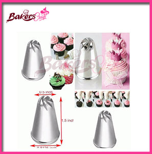 Silver Steel Noor Cake Nozzles, For Bakery